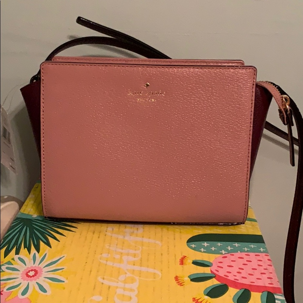 Pink/purple Kate Spade crossbody - NWT